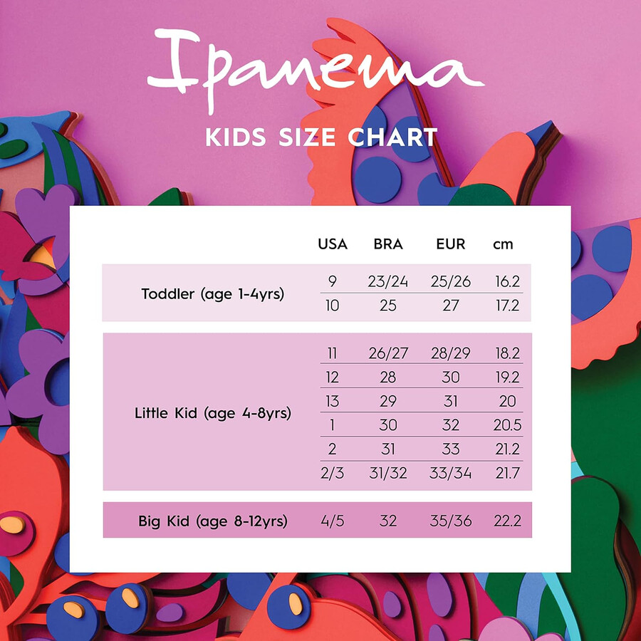 ipanema soft baby sandals - sandali leggeri per bambini punta aperta cinturino elastico posteriore stampe carine unisex flessibili facili da indossare e togliere facili da pulire pvc resistente allacqua bluazzurro rosaverde taglia 6 abbigliamento scarpe e gioielli