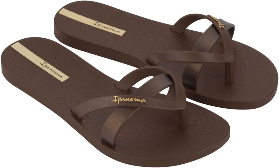 infradito ipanema kirei da donna marronebronzo 8 infradito