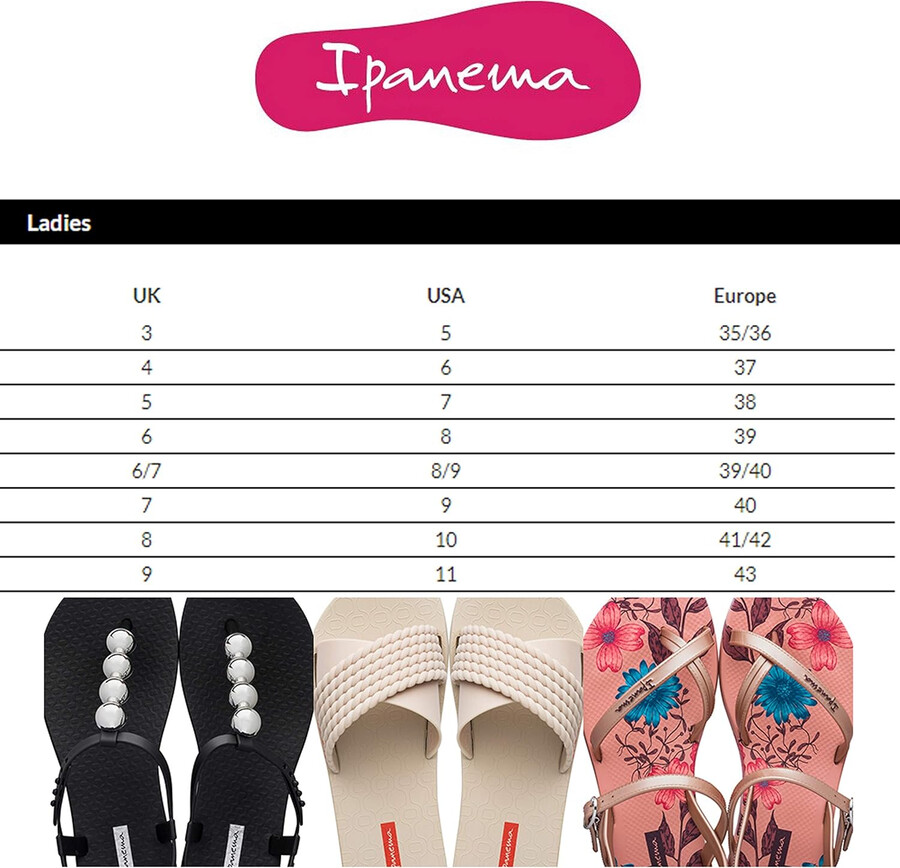 sandali infradito kirei da donna ipanema rosarosa 6 infradito