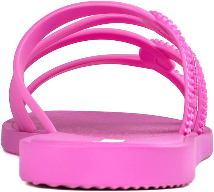 ipanema womens solar slides - sandali slip-on comodi ed eleganti infradito da donna con cinturini intrecciati e ad anello lillalilla 9 ciabatte