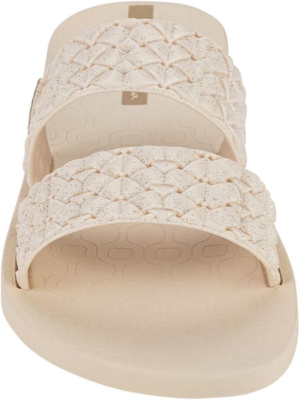 ciabatte ipanema renda ii da donna beigebeige glitterato taglia 7 scarpe