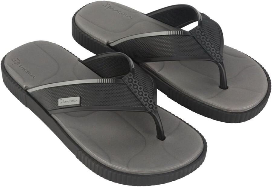 infradito ipanema vintage da uomo - infradito in schiuma ammortizzata per uomo infradito da uomo con supporto dellarco plantare sandali infradito con cinturino spesso per uomo resistenti allacqua solettasuola in eva nerogrigio taglia 9 sandali
