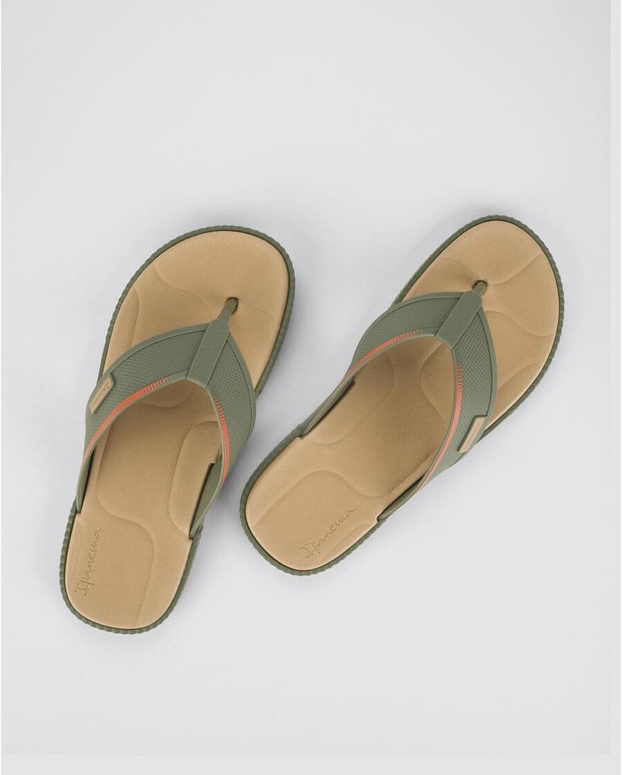 infradito ipanema vintage da uomo - infradito in schiuma ammortizzata per uomo infradito da uomo con supporto dellarco plantare sandali infradito con cinturino spesso per uomo resistenti allacqua solettasuola in eva verdebeige taglia 12 sandali